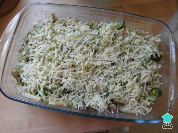 Recette de pâtes au poulet, au brocoli et au fromage - Étape 7