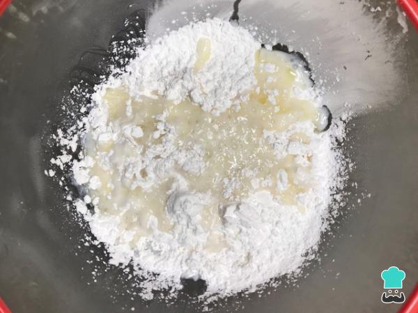 Recette de pain au manioc - Étape 2