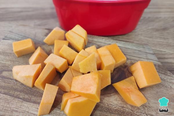 Recette de croquettes à la citrouille - Étape 1