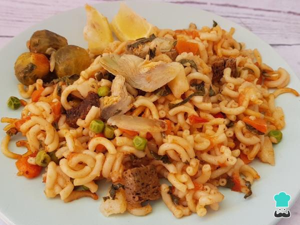 Recette Vegan Fideuá - Étape 5