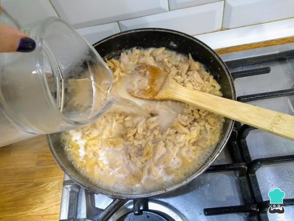 Recette de croquettes au poulet et au fromage - Étape 4