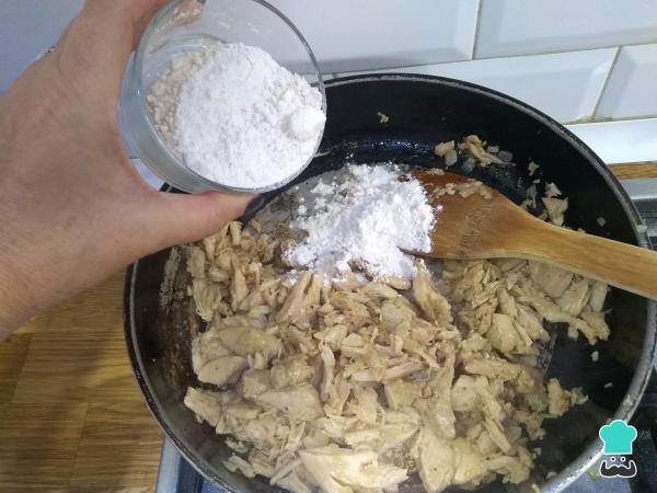 Recette de croquettes au poulet et au fromage - Étape 3