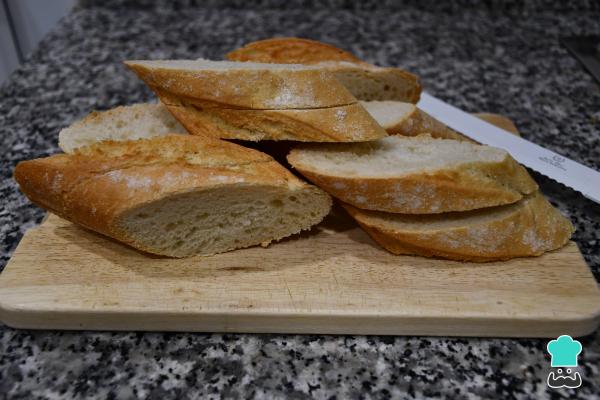Recette de Torrijas farcies au chocolat - Étape 2