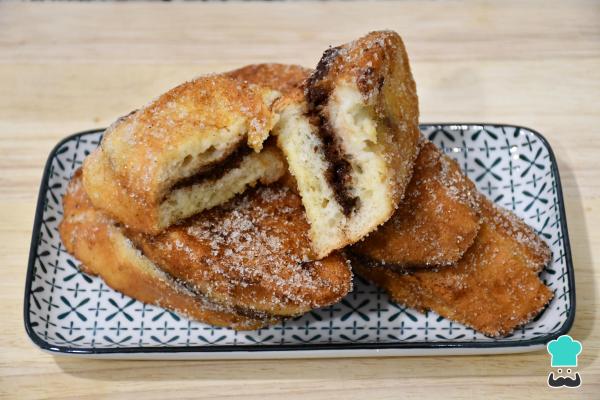 Recette de Torrijas farcies au chocolat - Étape 6