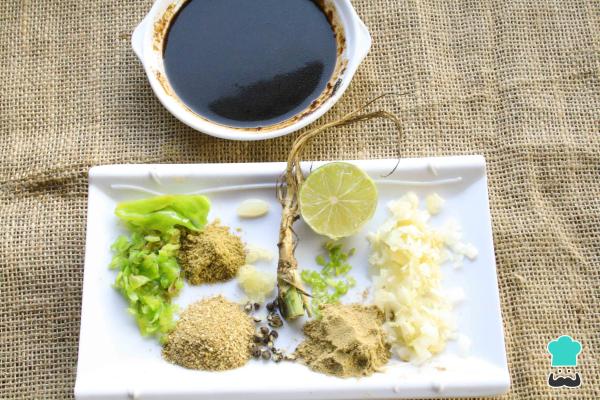 Recette de curry de poisson vert - Étape 4