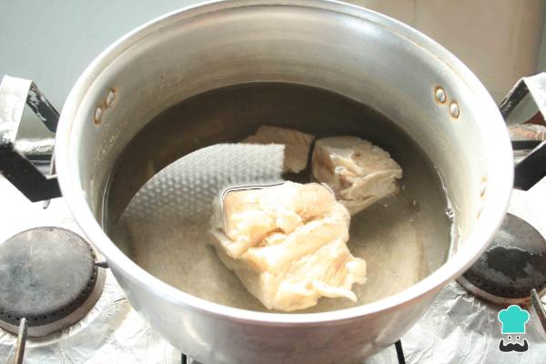 Recette de curry de poisson vert - Étape 1