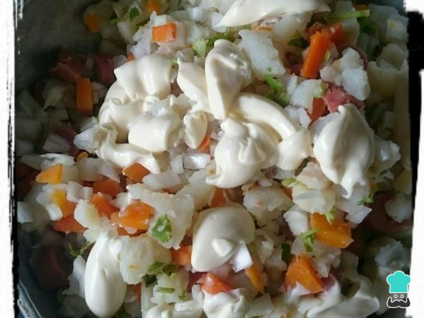 Recette de salade de saucisses et de pommes de terre - Étape 6