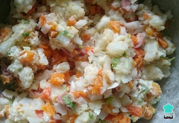 Recette de salade de saucisses et de pommes de terre - Étape 7