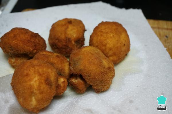 Recette de champignons panés - Étape 5