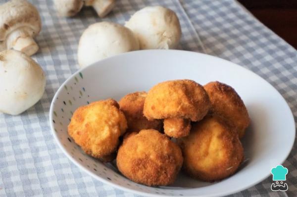Recette de champignons panés