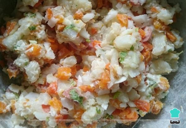 Recette de salade de saucisses et de pommes de terre