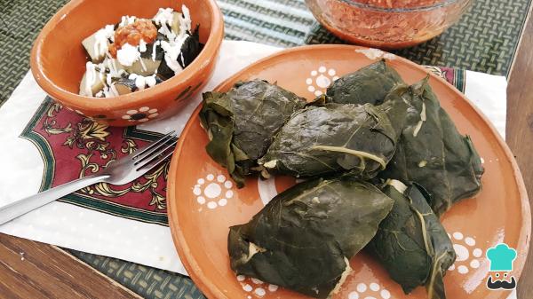 Recette de tamales aux cendres