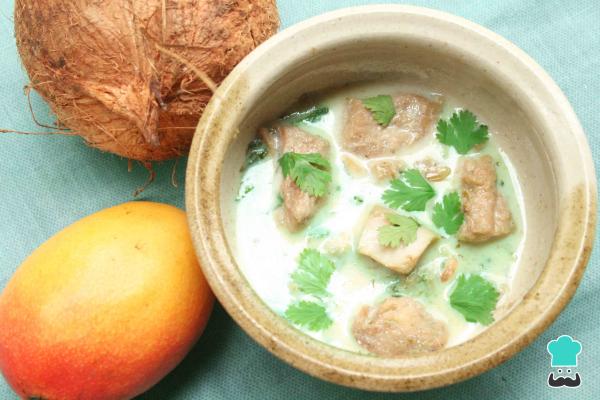 recette Curry de poisson vert