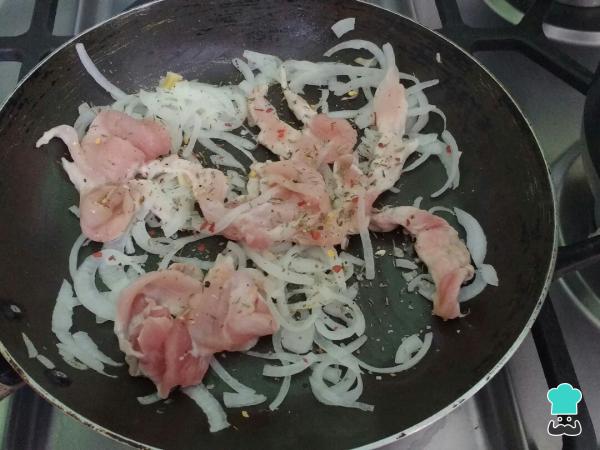 Recette de fil de steak de porc - Étape 2