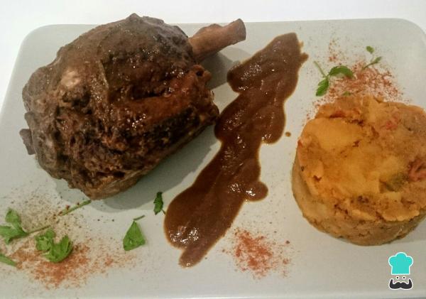 Recette de jarret de porc au vin rouge - Étape 15