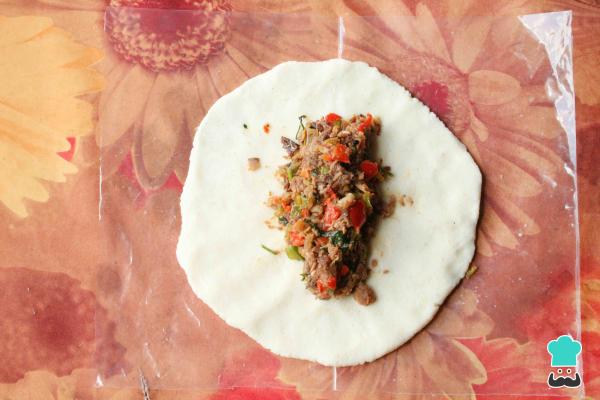 Recette d'empanadas à l'aiguillat vénézuélien - Étape 6