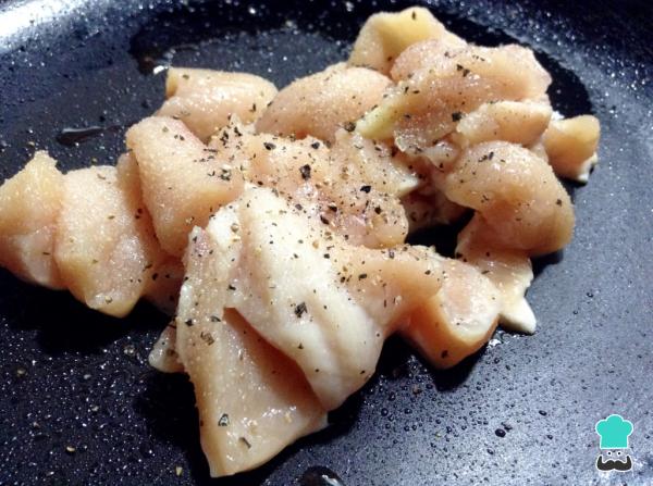 Recette de salade de mâche et poulet - Étape 3