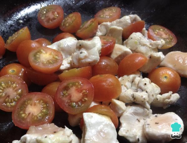 Recette de salade de mâche et poulet - Étape 4