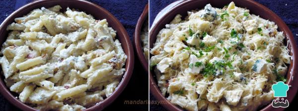 Recette de Macaroni au fromage bleu et au bacon - Étape 3