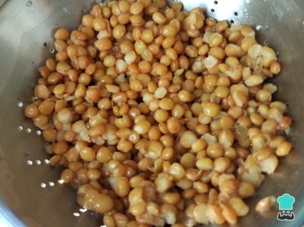 Salade de lentilles aux crevettes Recette - Étape 2