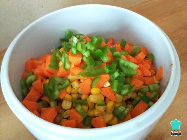 Salade de lentilles aux crevettes Recette - Étape 5