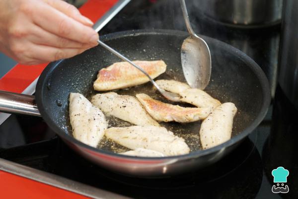 Recette Filet de poisson grillé sans coller - Étape 4