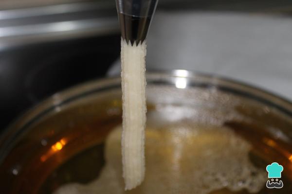 Recette de churros maison sans churrera - Étape 4