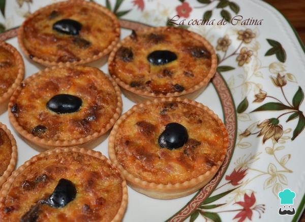 Recette de Mini quiches au bacon avec fromage et oignon - Étape 5