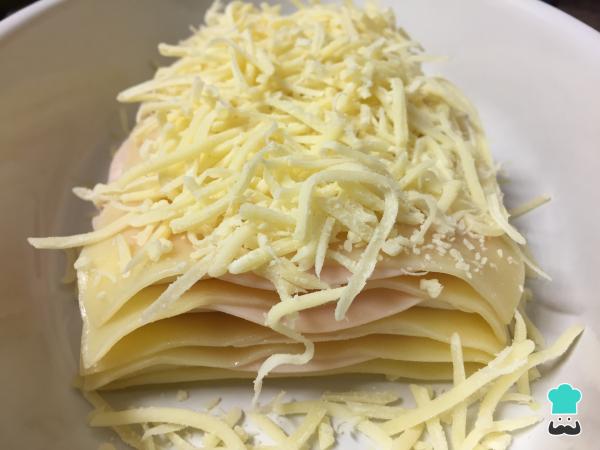 Recette de lasagnes au jambon et au fromage - Étape 5