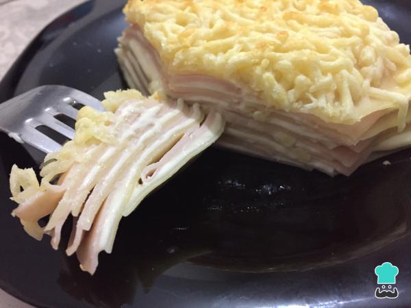 Recette de lasagnes au jambon et au fromage - Étape 7