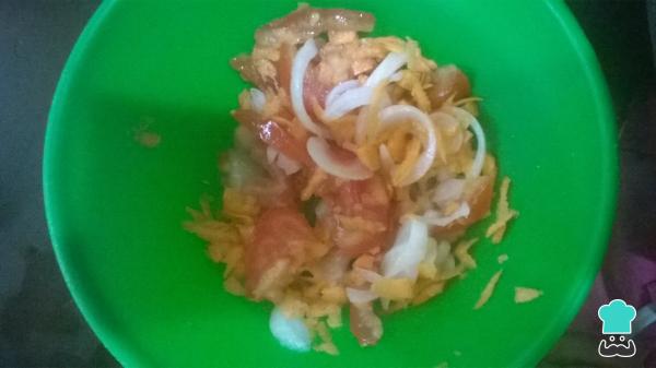 Recette de salade de carottes et de tomates - Étape 3