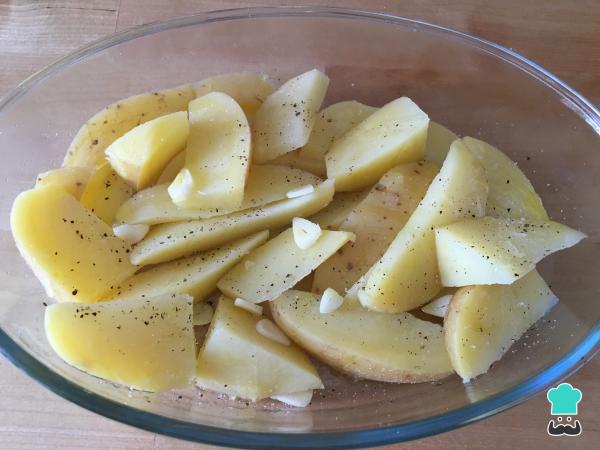 Recette Saumon en papillote avec pommes de terre - Étape 6