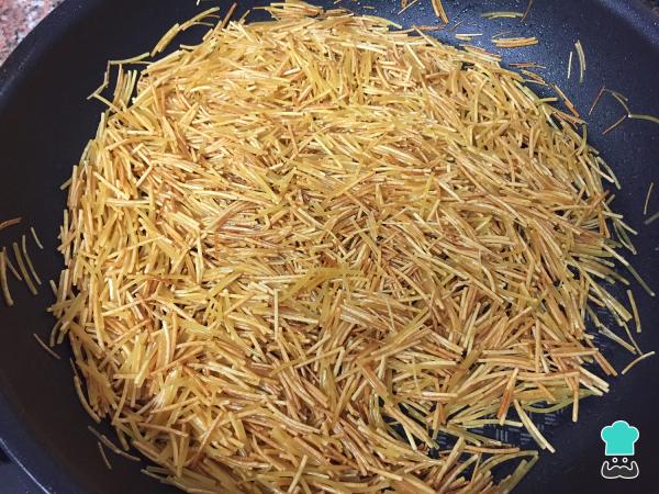 Recette Fideuá aux seiches et légumes - Étape 5