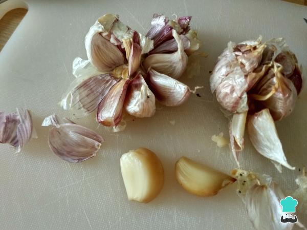 Recette de Cabillaud au four à l'ail rôti - Étape 4