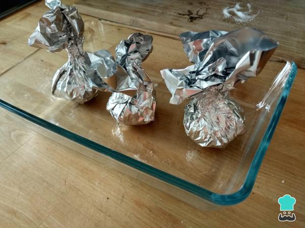 Recette de Cabillaud au four à l'ail rôti - Étape 3