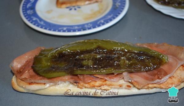 Recette de sandwich Serranito - Étape 3