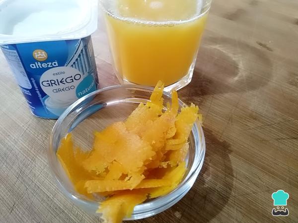 Recette de gâteau éponge à l'orange - Étape 2