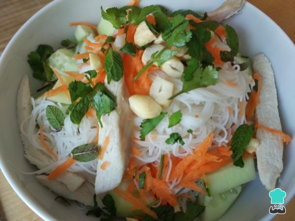 Recette de salade de nouilles thaïlandaise - Étape 6