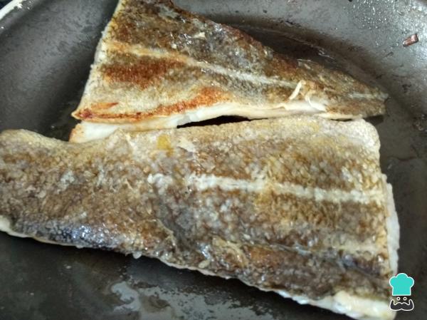 Recette Cabillaud grillé aux poivrons rouges - Étape 4