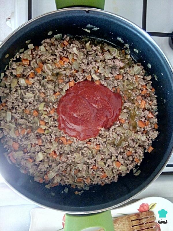 Recette italienne de macaroni bolognais - Étape 6