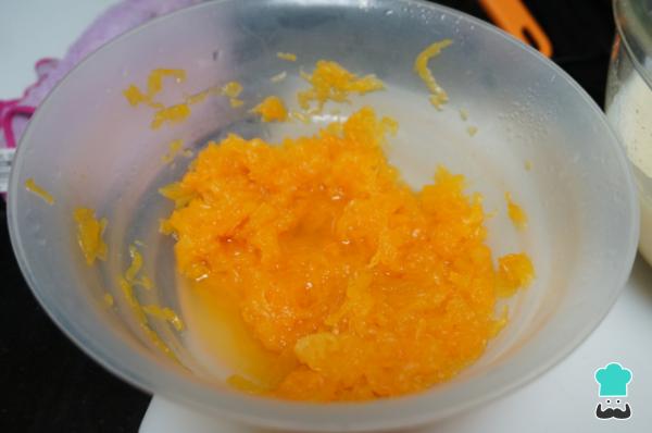 Recette de génoise à la citrouille et au yaourt - Étape 2