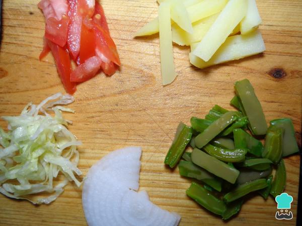 Recette Salpicón de res con nopales - Étape 6