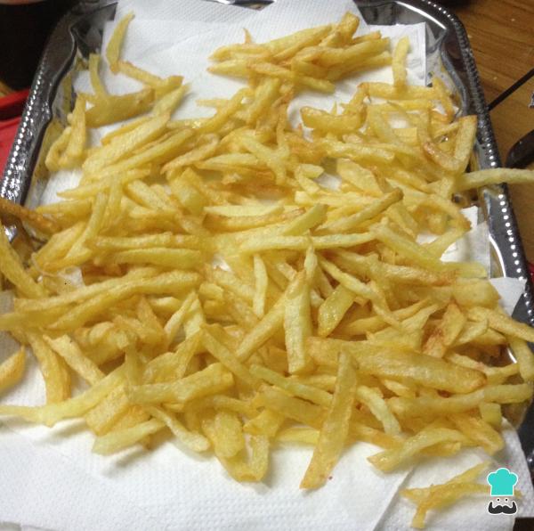 Recette de la capucette au four avec frites - Étape 3