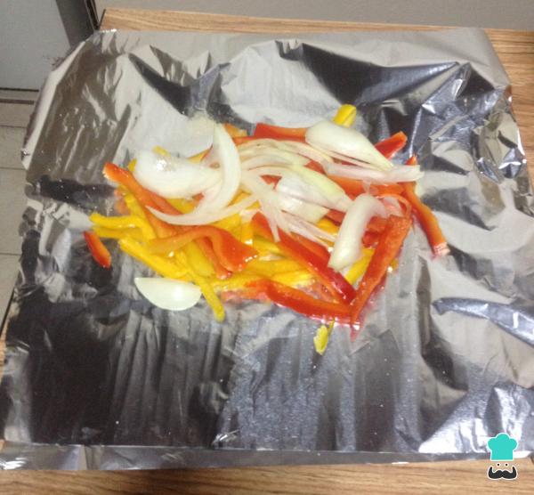 Recette de la capucette au four avec frites - Étape 1