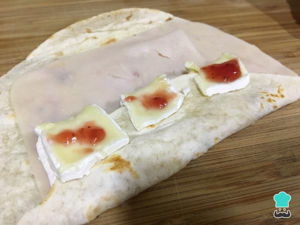 Recette de quesadillas à la dinde et au fromage - Étape 4