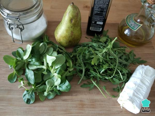 Recette de Salade de mâche et roquette - Étape 1