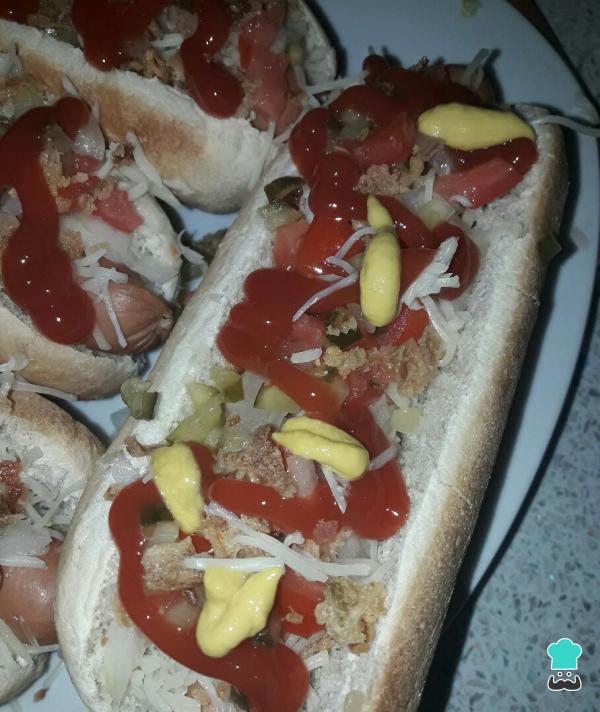 Recette de hot-dogs au bacon et au fromage - Étape 5