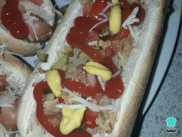 Recette de hot-dogs au bacon et au fromage