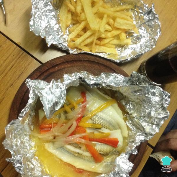 Recette de la capucette au four avec frites