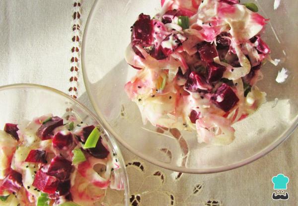 Recette de salade de fenouil et de betterave